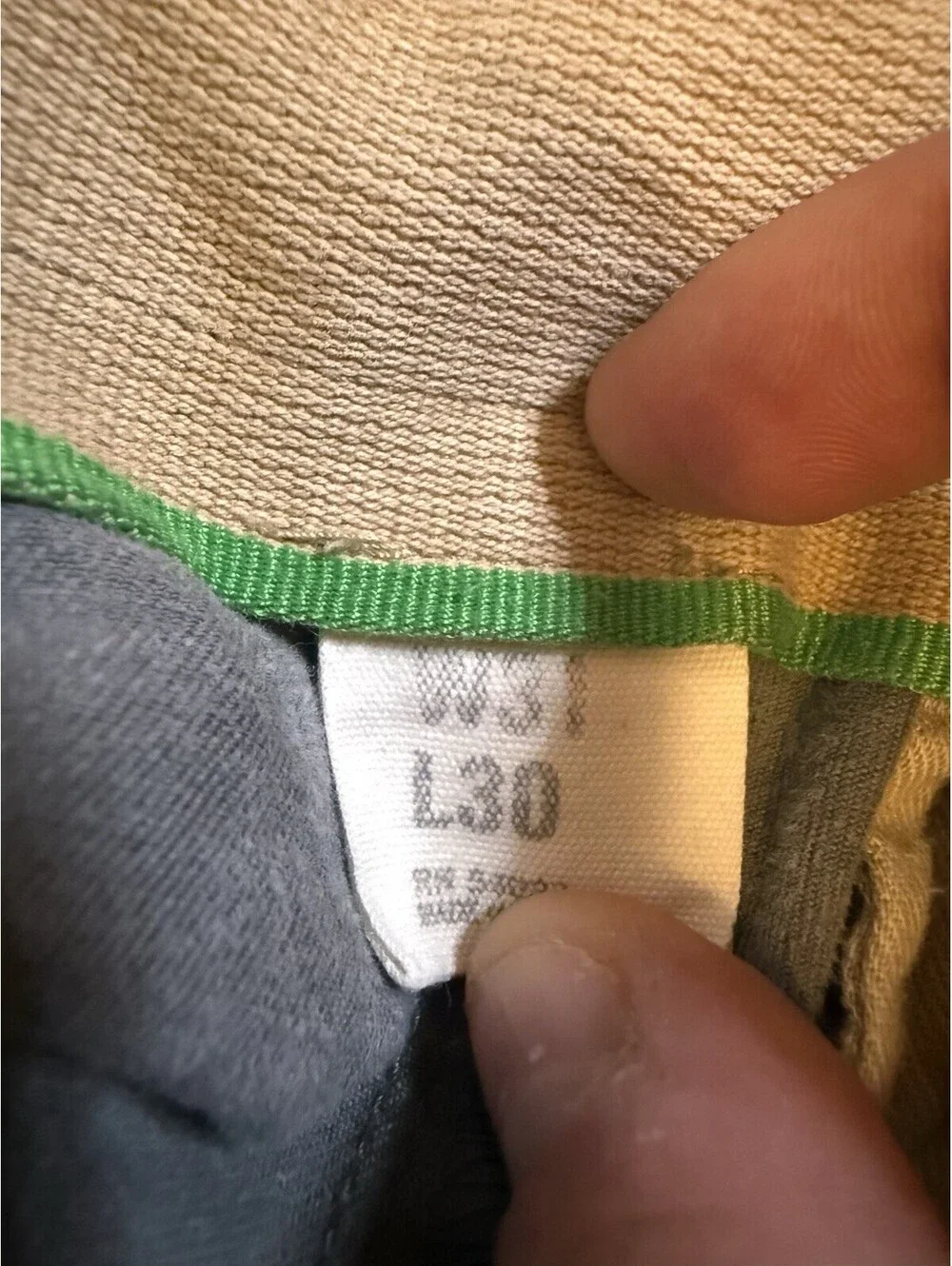 Gap Lived-In Straight 100% Cotton 31 x 30 Khakis